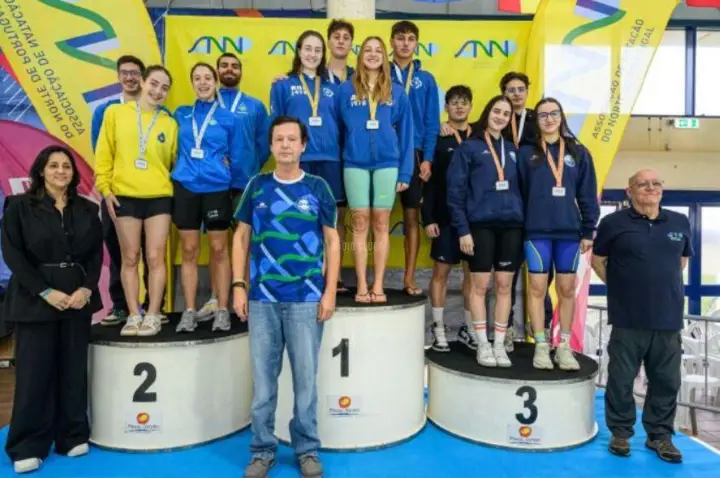 Natação: Pacenses conquistam três pódios no Meeting Internacional da Póvoa de Varzim