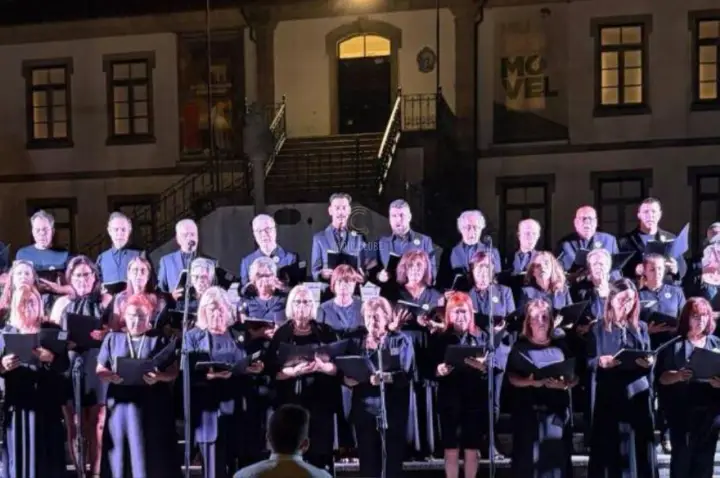Orfeão promoveu concerto no aniversário de Sílvia Cardoso