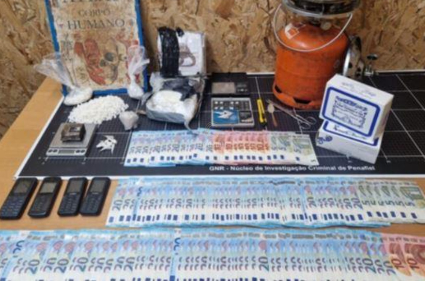 Lordelo: Três detidos por tráfico com mais de oito mil doses de cocaína