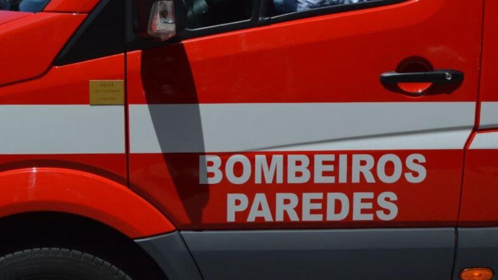 Colisão entre duas viaturas provoca dois feridos em Beire no concelho de Paredes