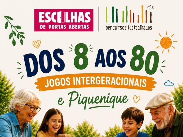 Jogos intergeracionais e piquenique dinamizam Arreigada a 13 de agosto